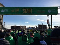 2017 St Pats Dublin Double  2017 St Pats Dublin Double earned by running a 1 Mile followed by a 5K.